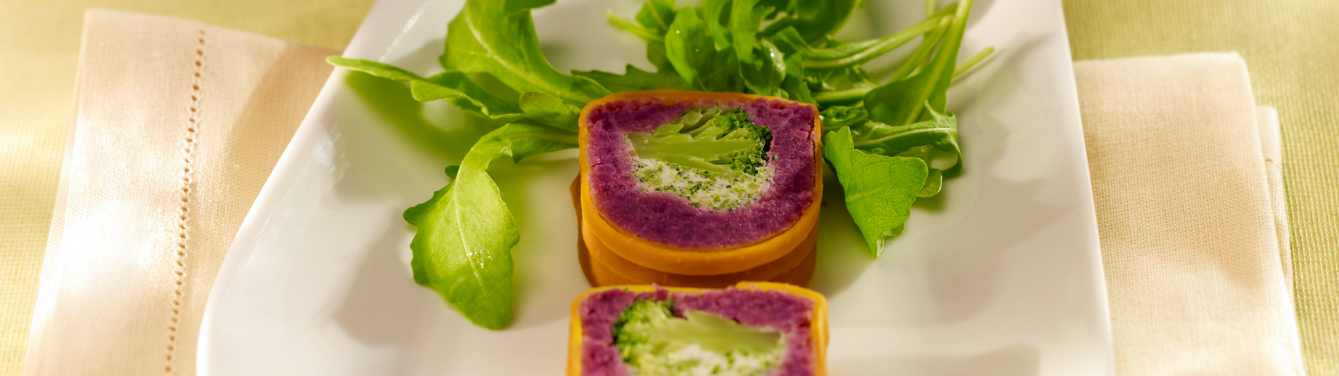 Erdäpfel-Broccoli Terrine