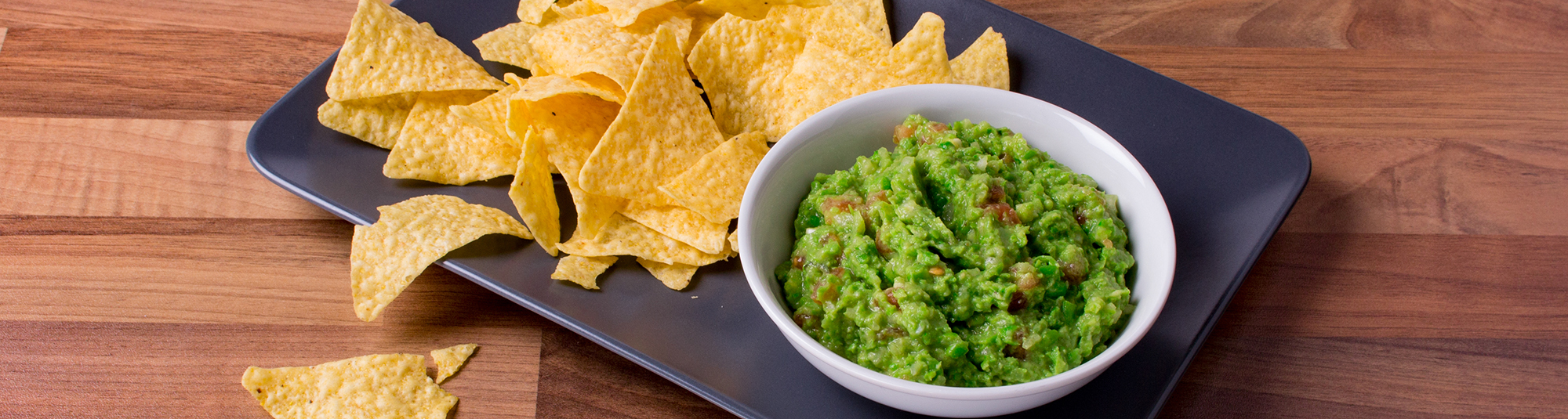 Guacamole mit Erbsen