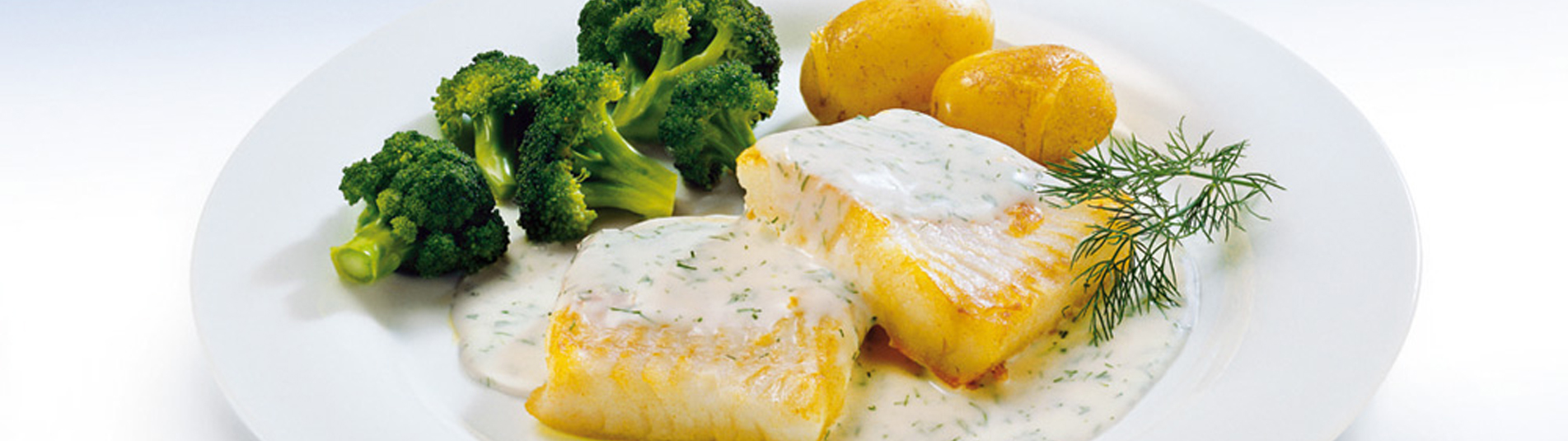 Polar-Dorsch in Dillsauce