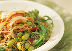 Marchfelder Sojabohnen-Rohkostsalat